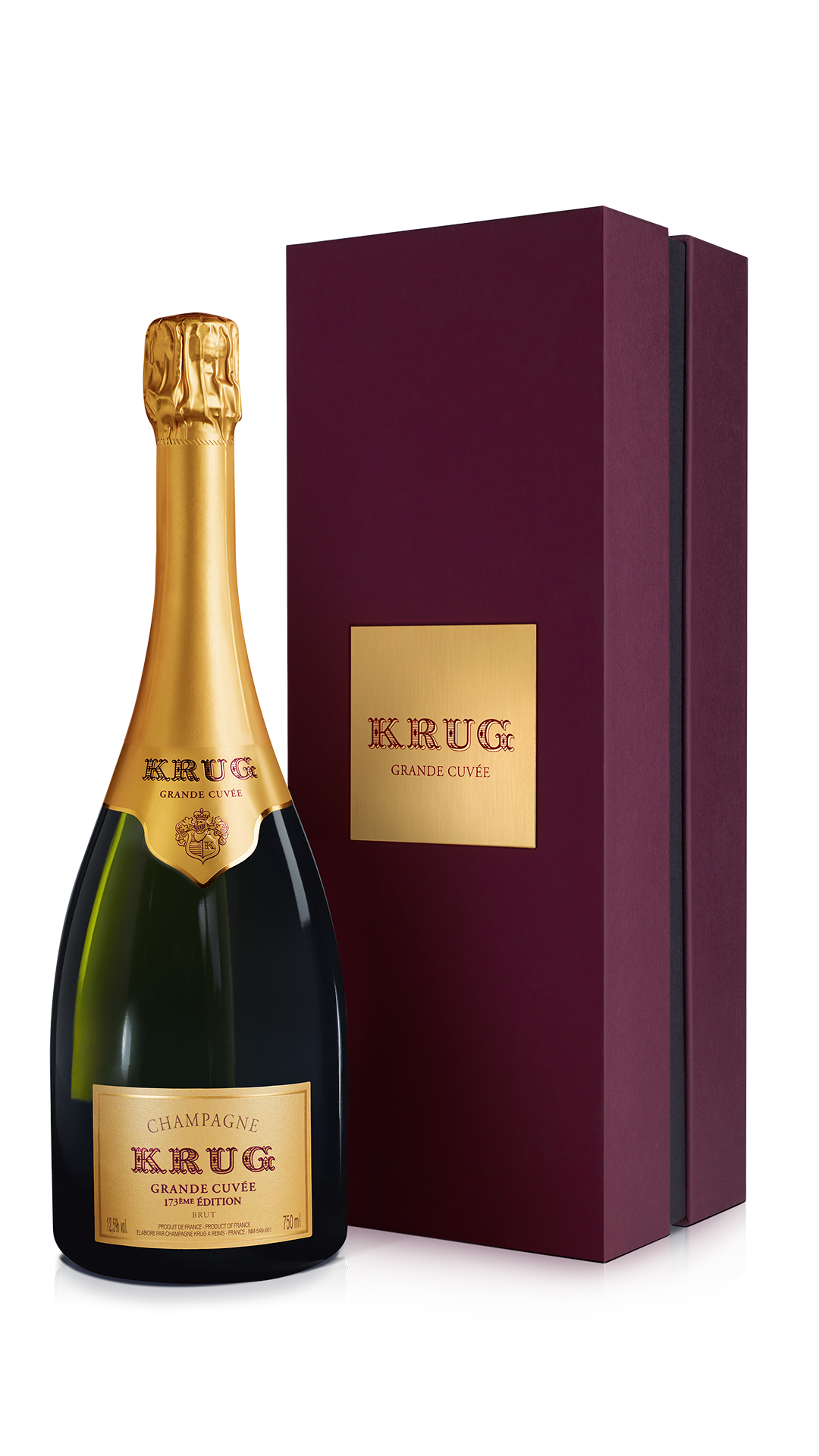 Krug Grande Cuvée 173ème Édition in a gift box - Prike