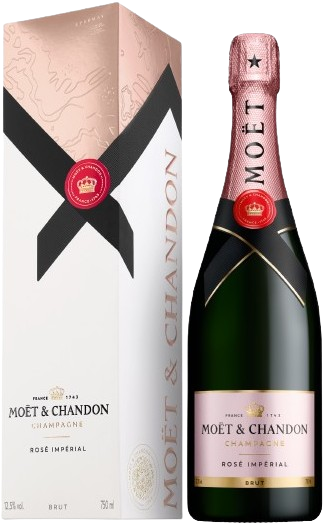 Moët & Chandon Brut Impérial Rosé in a giftbox - Prike